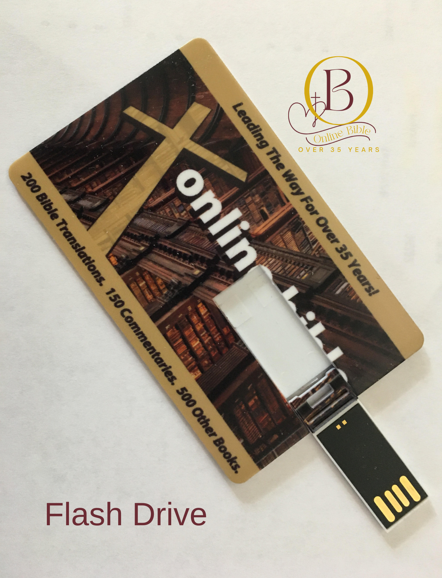 Online Bible Software Flash Drive - 2024 Edition