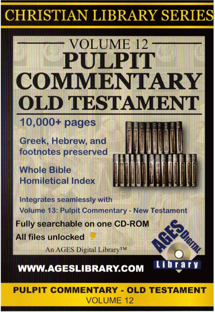 The Pulpit Commentary of the Old Testament